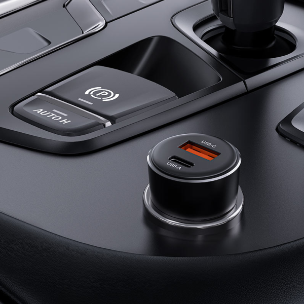 Tẩu sạc oto 60W Acefast B12